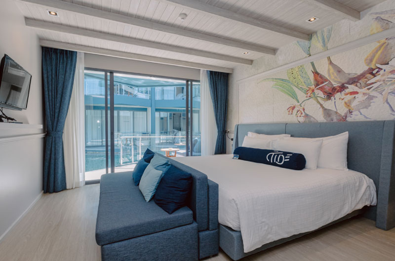 Deluxe pool access Double bed
